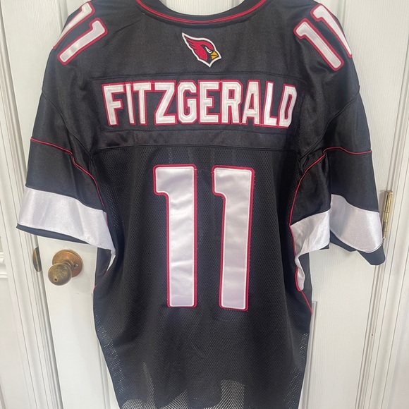 Larry Fitzgerald Size 56 Arizona Cardinals Black Jersey Size  Nike NFL Football - Picture 4 of 4